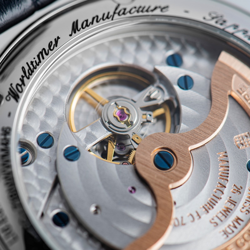 Main Image 5 of Frederique Constant Classics Worldtimer Manufacture Men's Automatic Watch FC-718NWWM4H6