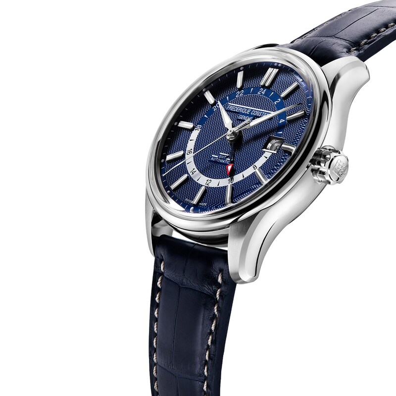 Main Image 2 of Frederique Constant Classics Yacht Timer GMT Men's Automatic Watch FC-350NT4H6