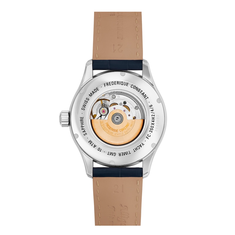 Frederique Constant Classics Yacht Timer GMT Men's Automatic Watch FC-350NT4H6