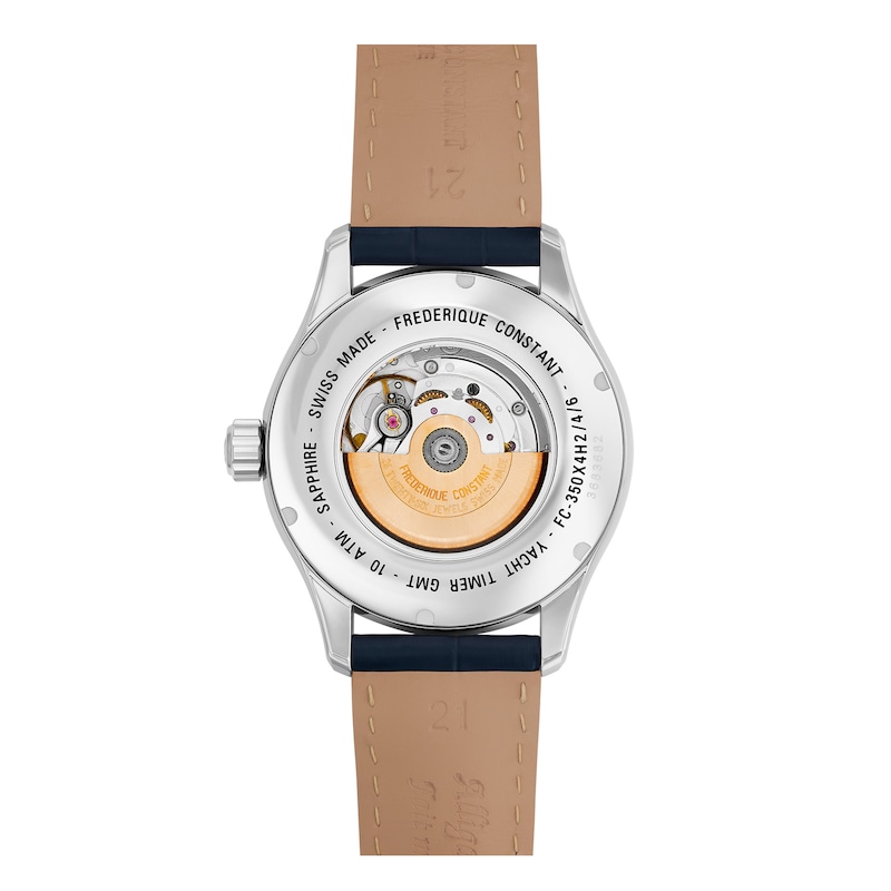 Main Image 3 of Frederique Constant Classics Yacht Timer GMT Men's Automatic Watch FC-350NT4H6