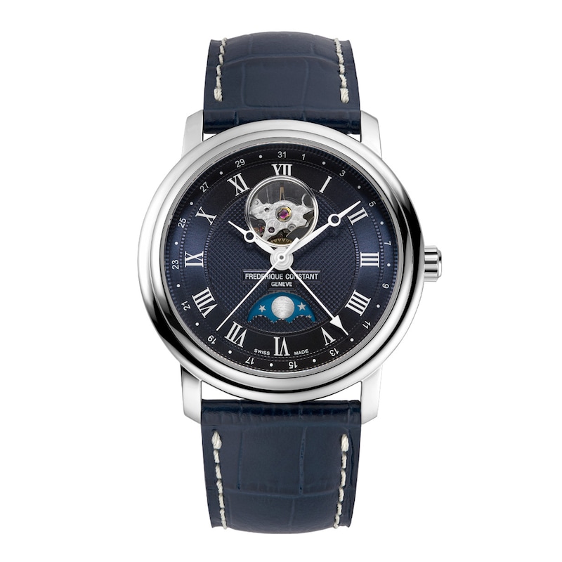 Main Image 1 of Frederique Constant Classics Heart Beat Moonphase Men's Automatic Watch FC-335MCNW4P26