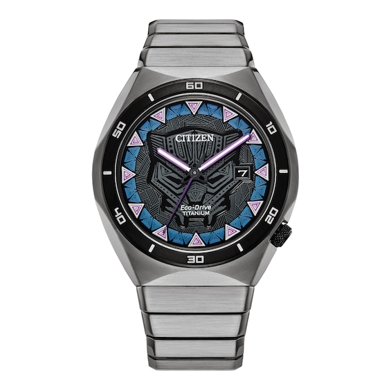 Jared The Galleria Of Jewelry Citizen Marvel Black Panther Mens Watch Aw1668-50W