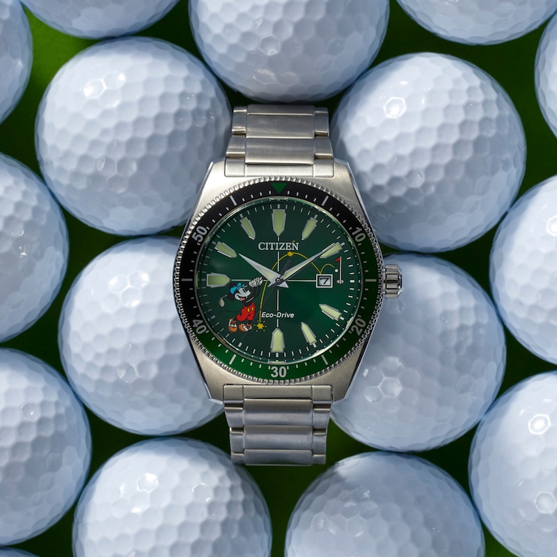 Main Image 6 of Citizen Mickey Golf Men's Watch AW1595-78W