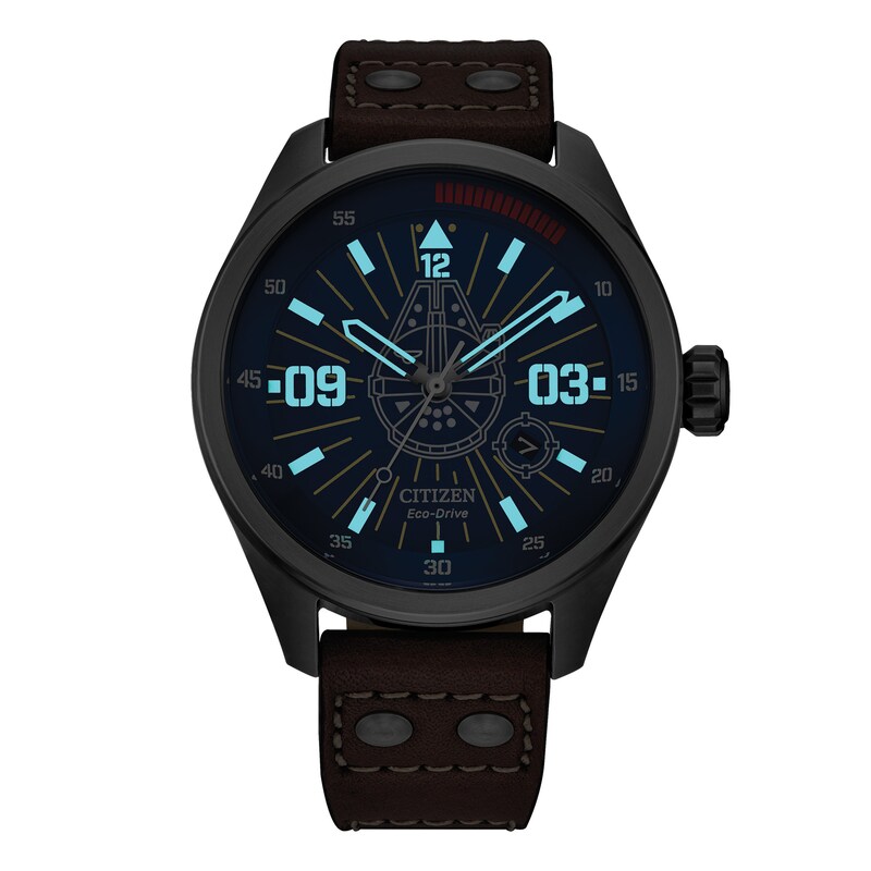Main Image 4 of Citizen Star Wars Han Solo Millennium Falcon Men's Watch AW5009-03W