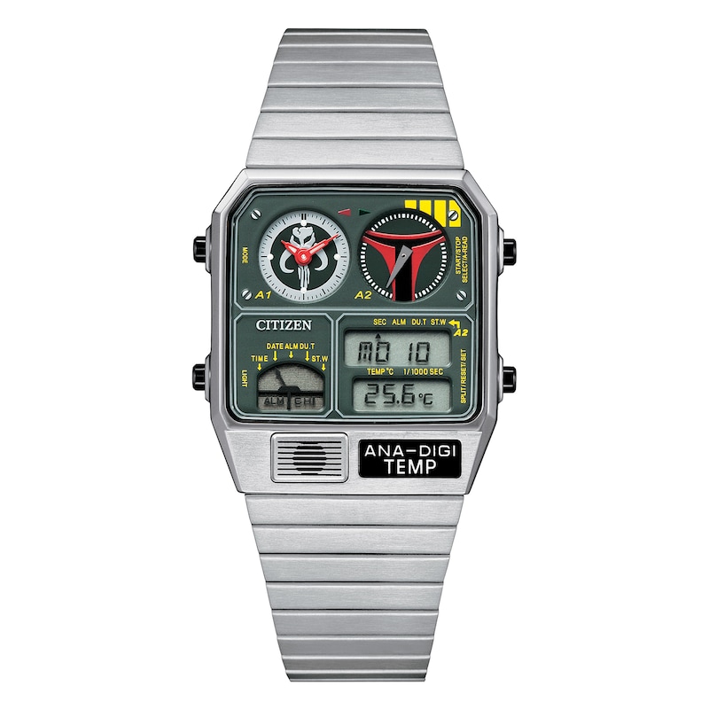 Main Image 1 of Citizen Star Wars Boba Fett Analog/Digital Men's Watch JG2110-51W