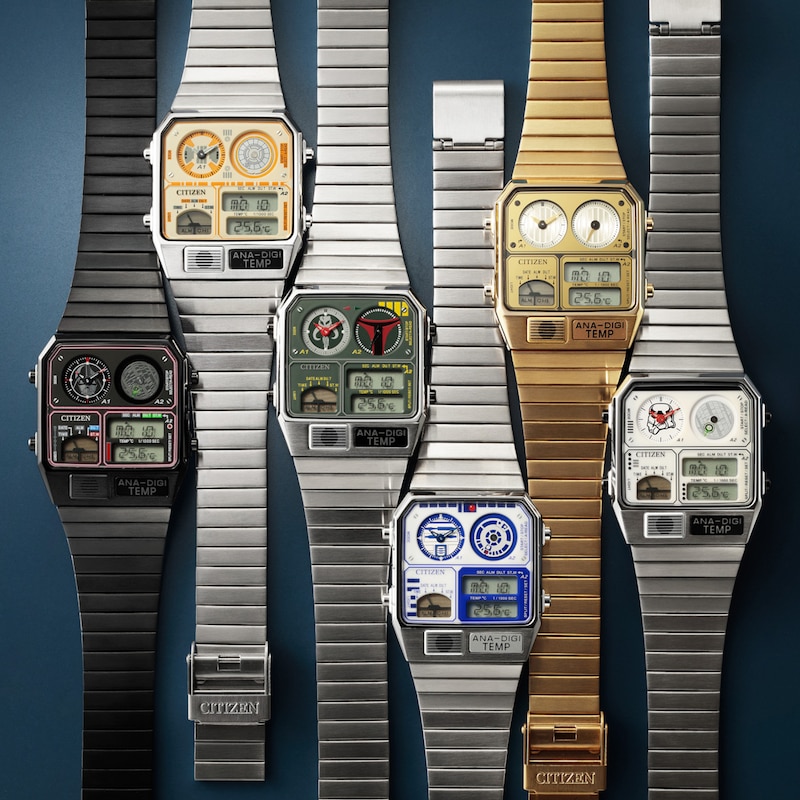 Main Image 4 of Citizen Star Wars Boba Fett Analog/Digital Men's Watch JG2110-51W