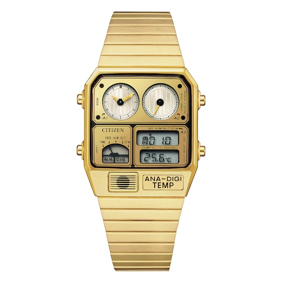 Jared The Galleria Of Jewelry Citizen Star Wars C-3Po Analog/Digital Men's Watch Jg2112-55P
