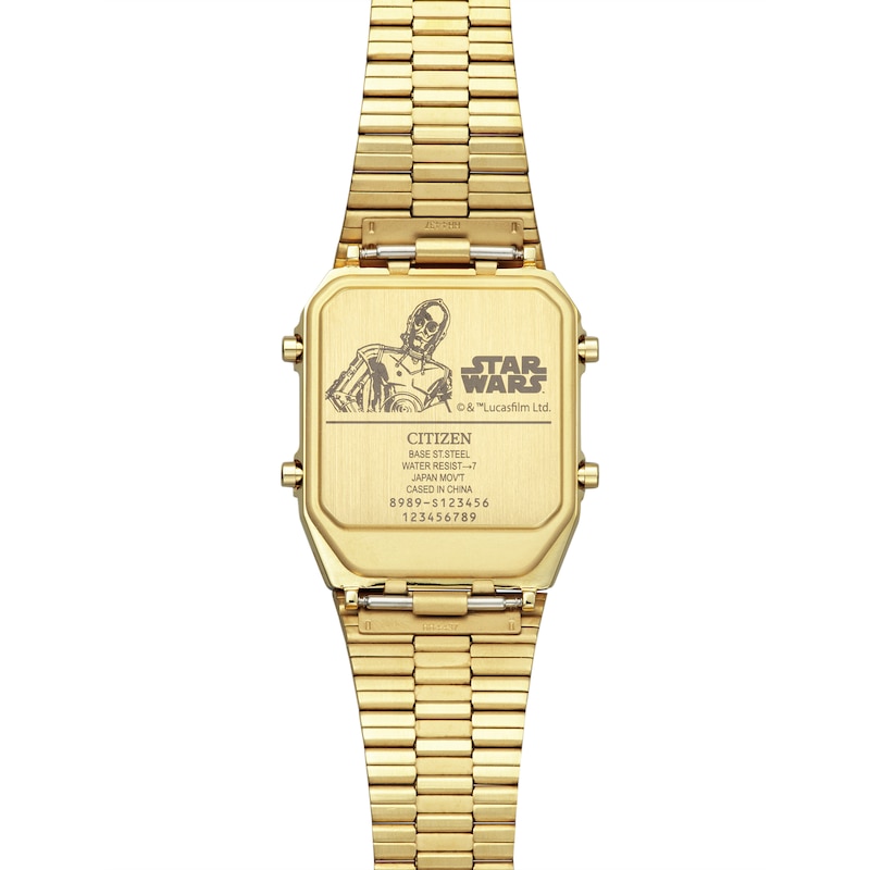 Main Image 4 of Citizen Star Wars C-3PO Analog/Digital Men's Watch JG2112-55P