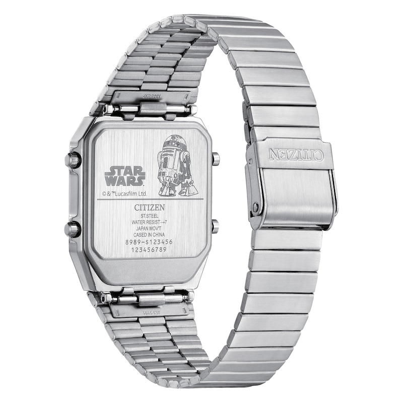 Main Image 3 of Citizen Star Wars R2-D2 Analog/Digital Men's Watch JG2117-51A