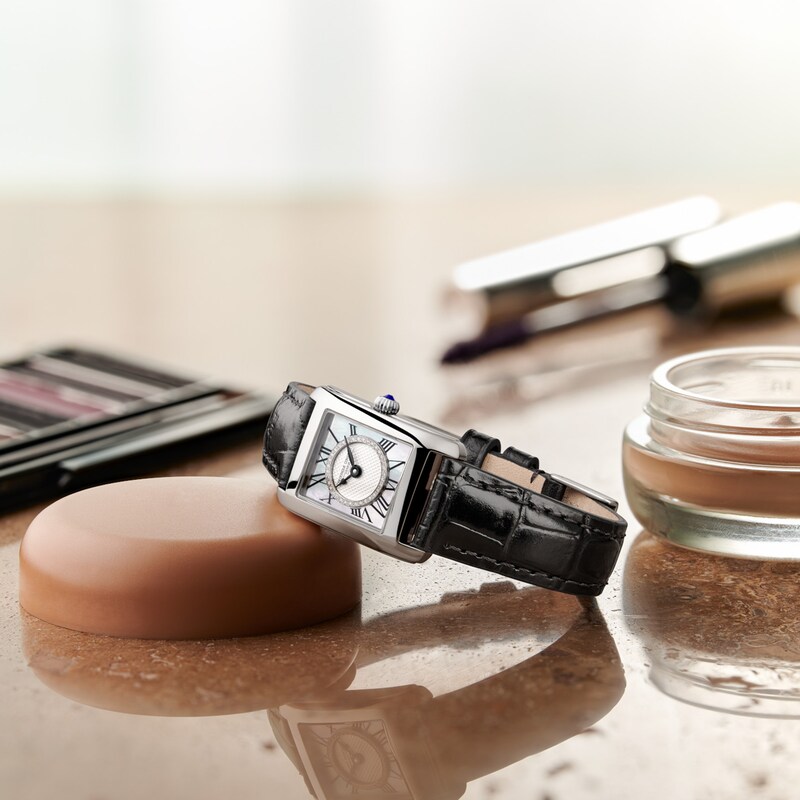 Main Image 4 of Frederique Constant Classics Carree Women's Watch FC-200MPDC16-BL