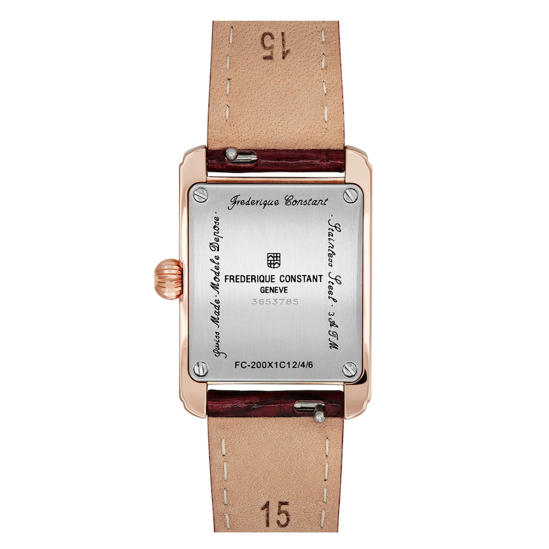 Main Image 2 of Frederique Constant Classics Carree Women's Watch FC-200MC14
