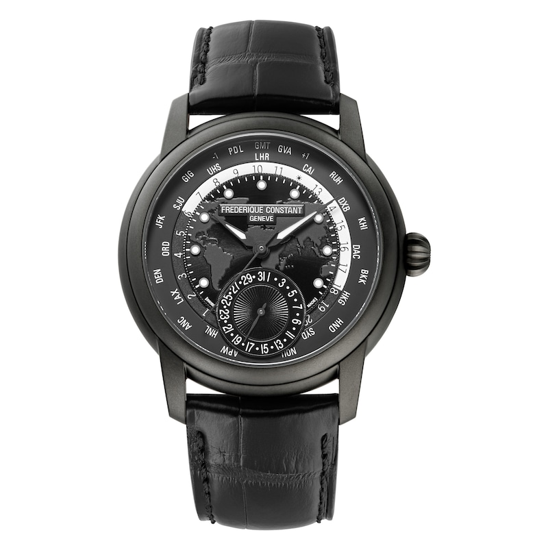 Main Image 1 of Frederique Constant Classics Worldtimer Manufacture Men’s Automatic Watch FC-718BAWM4TH6