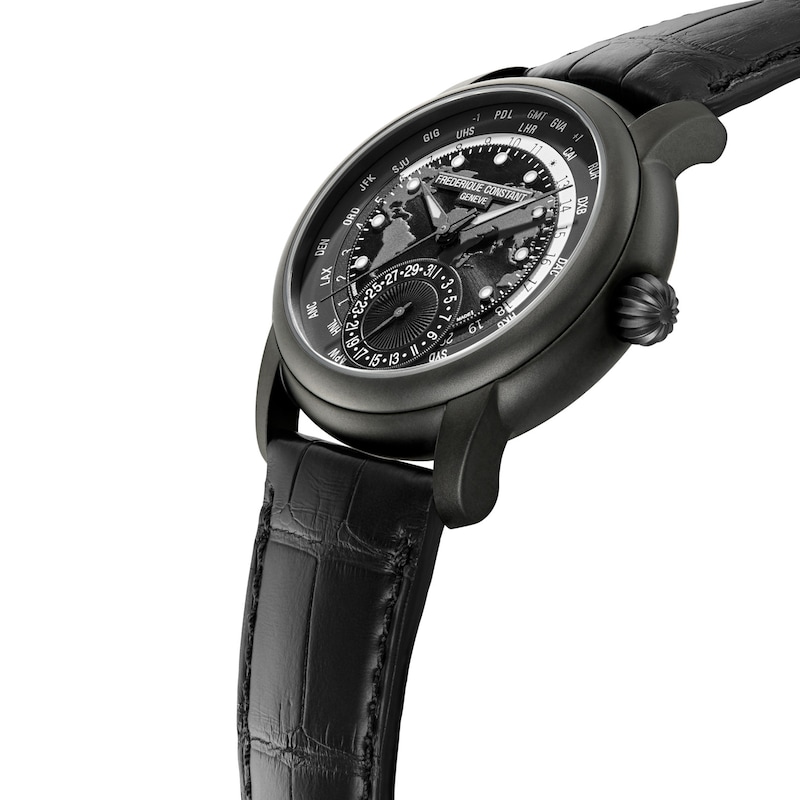 Main Image 3 of Frederique Constant Classics Worldtimer Manufacture Men’s Automatic Watch FC-718BAWM4TH6