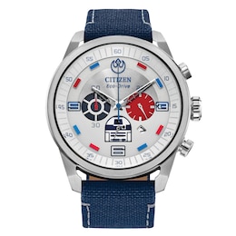 Citizen Star Wars R2-D2 Men's Chronograph Watch CA4219-03W