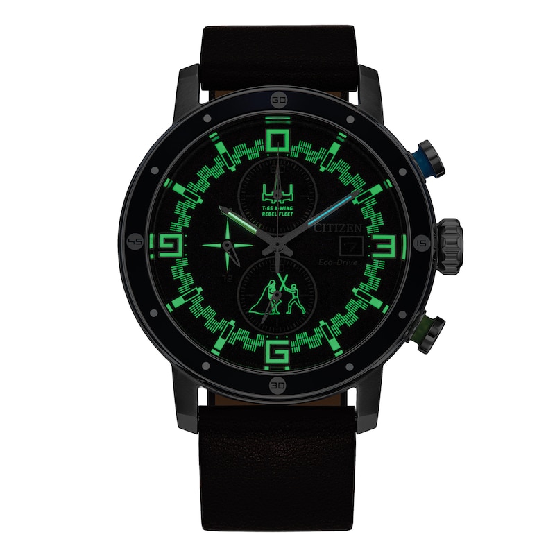 Main Image 4 of Citizen Star Wars Luke Skywalker Men's Chronograph Watch CA0768-07W