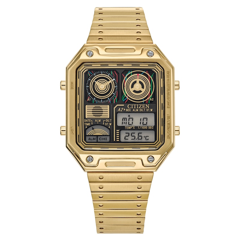 Main Image 1 of Citizen Star Wars C-3PO Analog/Digital Men's Watch JG2123-59E