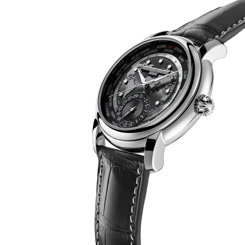 Main Image 2 of Frederique Constant Classics Worldtimer Manufacture Men's Watch FC-718DGWM4H6
