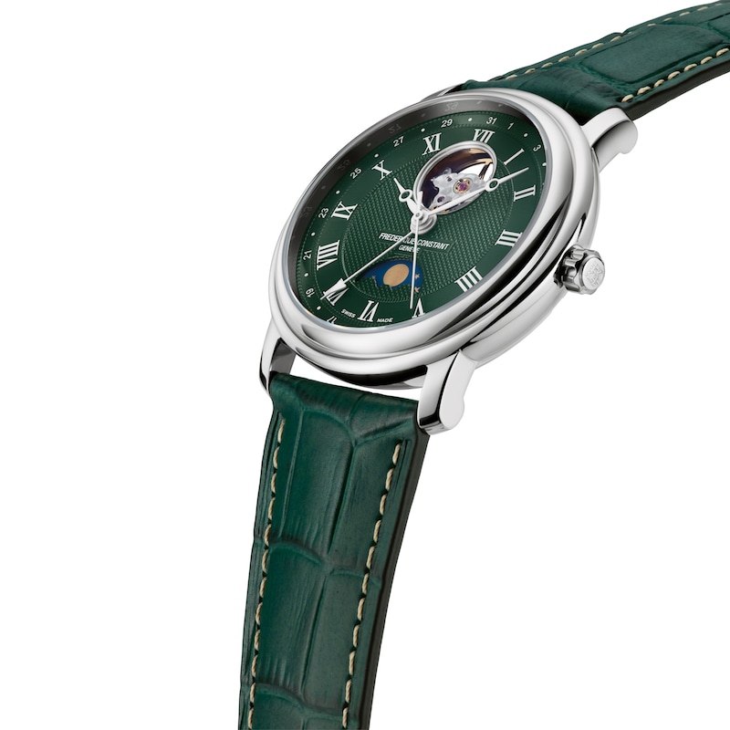 Main Image 2 of Frederique Constant Classics Heartbeat Moonphase Men's Automatic Watch FC-335MCGRW4P26