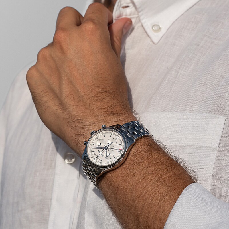 Main Image 4 of Frederique Constant Classics  Chrono Quartz Triple Calendar Men's Watch FC-296SW5B6B
