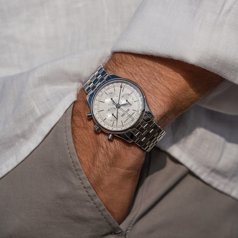 Main Image 5 of Frederique Constant Classics  Chrono Quartz Triple Calendar Men's Watch FC-296SW5B6B