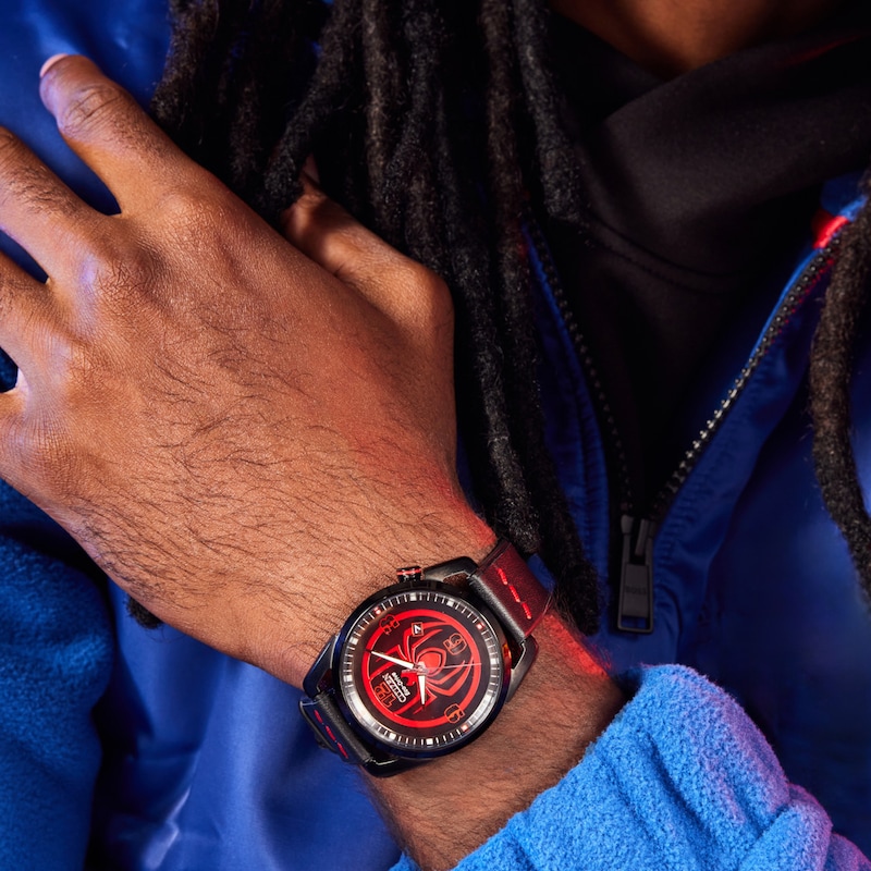 Main Image 5 of Citizen Marvel Spider-Man Miles Morales Men's Watch AW1685-00W