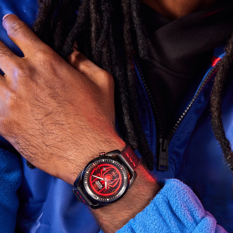 Main Image 6 of Citizen Marvel Spider-Man Miles Morales Men's Watch AW1685-00W