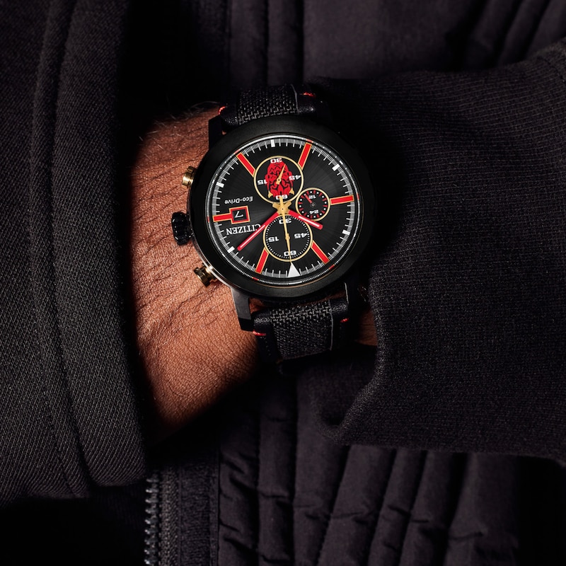 Main Image 5 of Citizen Star Wars Darth Maul Mastermind Men's Watch CA0766-02W