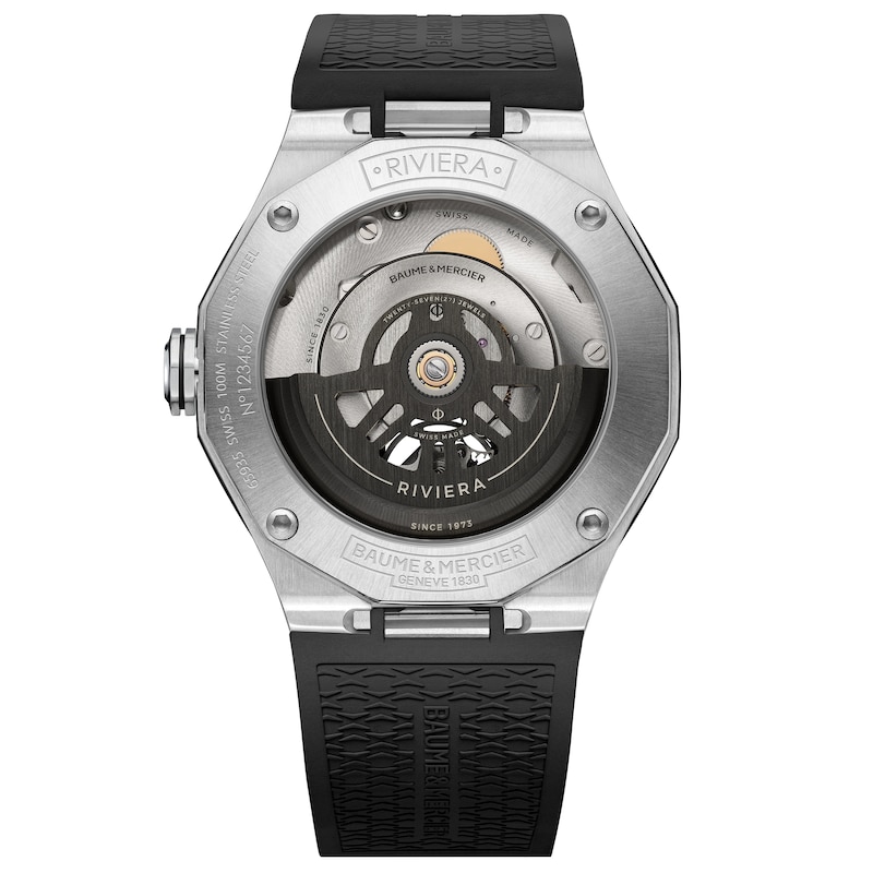 Main Image 2 of Baume & Mercier Riviera Automatic Semi-Skeleton Men's Watch M0A10721