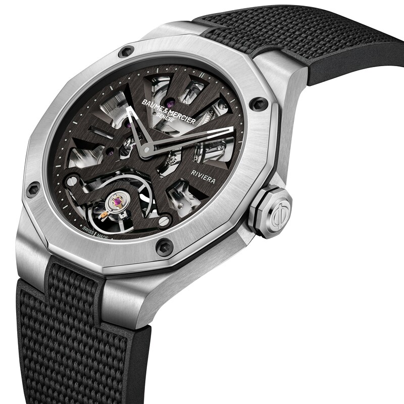 Main Image 3 of Baume & Mercier Riviera Automatic Semi-Skeleton Men's Watch M0A10721