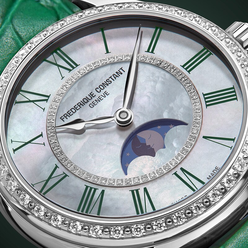 Main Image 4 of Frederique Constant Classics Elegance Luna Automatic Women's Watch FC-331MPWGRD3BD6