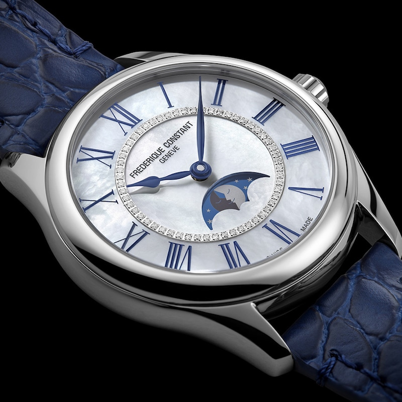 Main Image 4 of Frederique Constant Classics Elegance Luna Automatic Women's Watch FC-331MPWND3B6
