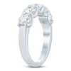 Thumbnail Image 2 of Lab-Grown Diamond Five-Stone Anniversary Ring 2 ct tw 14K White Gold