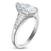 Thumbnail Image 2 of Vera Wang VOW Pear-Shaped Lab-Grown Diamond Engagement Ring 3-1/4 ct tw 14K White Gold