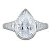 Thumbnail Image 3 of Vera Wang VOW Pear-Shaped Lab-Grown Diamond Engagement Ring 3-1/4 ct tw 14K White Gold