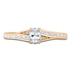 Thumbnail Image 3 of Brilliant Moments Oval-Cut Diamond Engagement Ring 1/2 ct tw 14K Yellow Gold