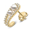 Thumbnail Image 3 of Yoko London Akoya Cultured Pearl & Diamond Earrings 1/2 ct tw 18K Yellow Gold