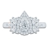 Thumbnail Image 3 of Pnina Tornai Pear-Shaped Diamond Engagement Ring 1-1/8 ct tw 14K White Gold