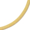 Thumbnail Image 2 of Popcorn Chain Bracelet Solid 14K Yellow Gold 7.5"