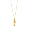 Thumbnail Image 2 of Seahorse Necklace 14K Yellow Gold 18"