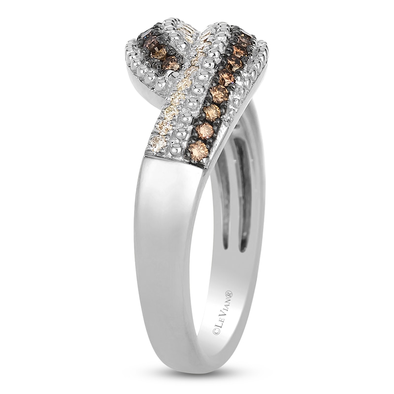Main Image 3 of Le Vian Diamond Ring 1/3 ct tw 14K Vanilla Gold