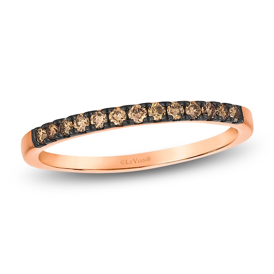 Le Vian Chocolatier Diamond Ring 1/5 ct tw 14K Strawberry Gold