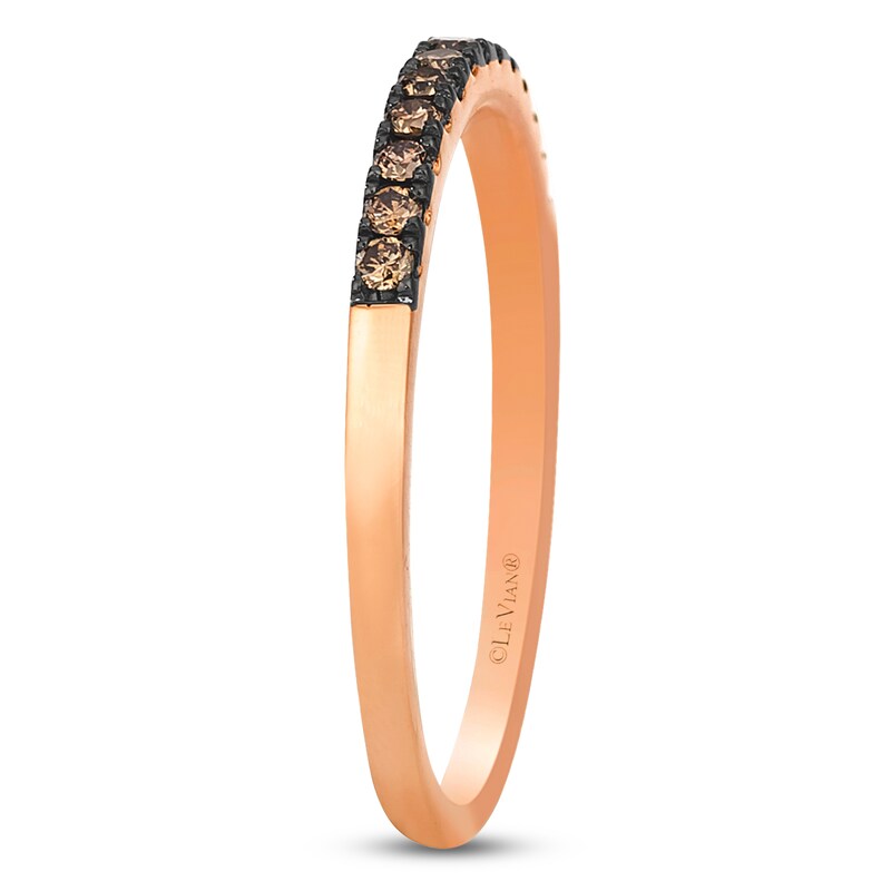 Main Image 3 of Le Vian Chocolatier Diamond Ring 1/5 ct tw 14K Strawberry Gold
