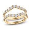 Thumbnail Image 1 of Vera Wang VOW Lab-Grown Diamond Contour Enhancer Ring 1 ct tw 14K Yellow Gold