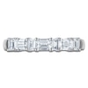 Thumbnail Image 3 of Vera Wang VOW Princess-Cut Lab-Grown Diamond Wedding Band 3/4 ct tw 14K White Gold