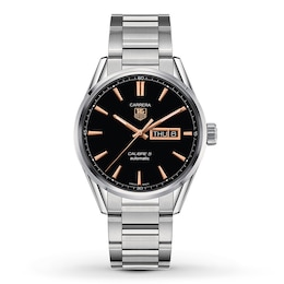TAG Heuer Men's Watch CARRERA Day-Date WAR201C.BA0723