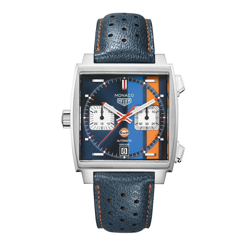 Main Image 1 of TAG Heuer MONACO Gulf Calibre 11 Men's Watch CAW211R.FC6401
