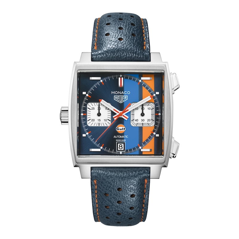 TAG Heuer MONACO Gulf Calibre 11 Men's Watch CAW211R.FC6401