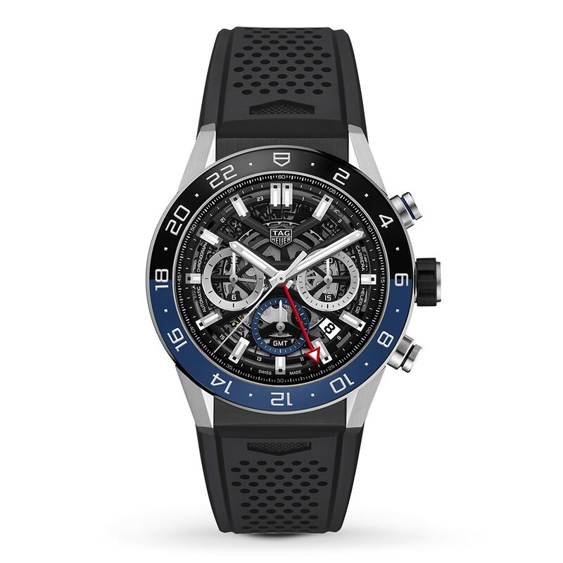 Main Image 1 of TAG Heuer CARRERA Calibre Heuer 02 GMT Watch CBG2A1Z.FT6157