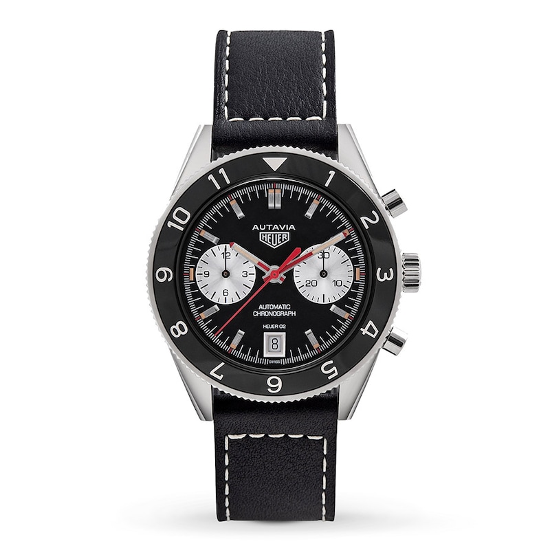 TAG Heuer Heritage Calibre HEUER 02 Chronograph Watch CBE2118.FC8246