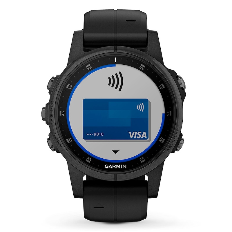 Main Image 2 of Garmin Fenix 5S Plus Sapphire Smartwatch 010-01987-02